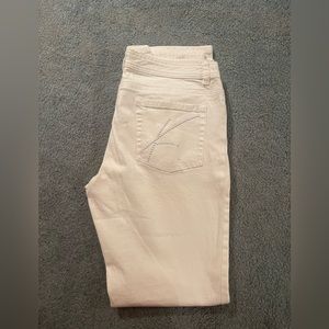 White studded Michael Kors Denim